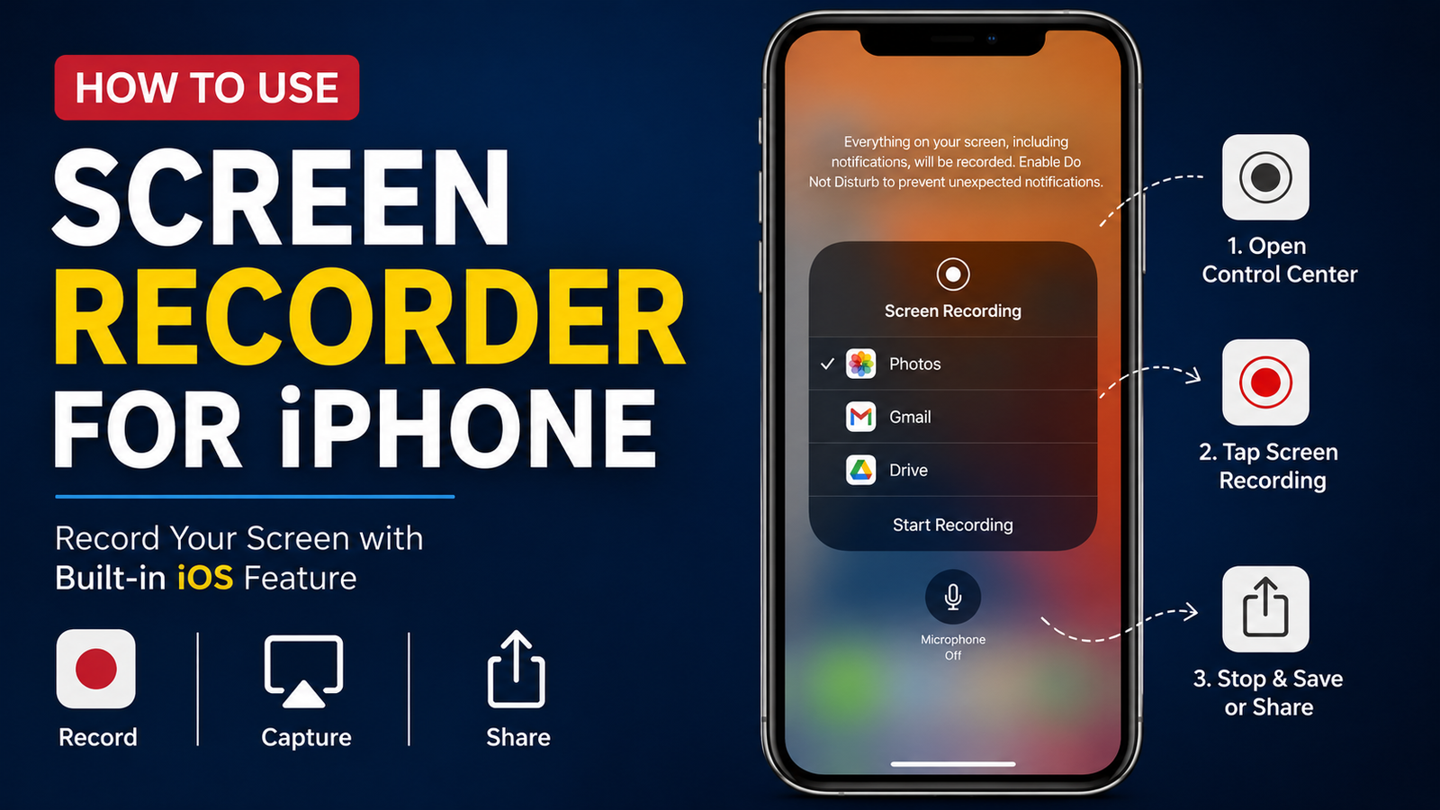 Screen Recorder for iPhone: Best Apps, Built-in Features & Complete Guide (2026)