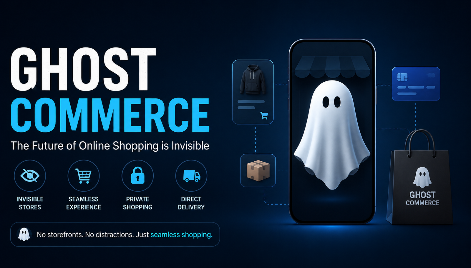 Ghost Commerce: What It Is, How It Works & How to Start