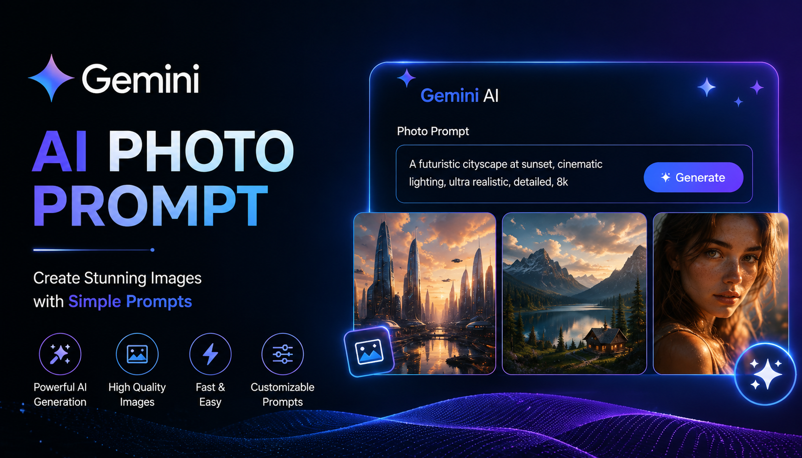 Gemini AI Photo Prompt: 100+ Copy-Paste Prompts for 2026